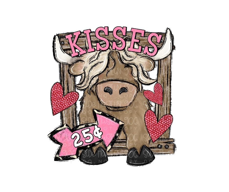 Kisses .25-Ready to Press Transfer