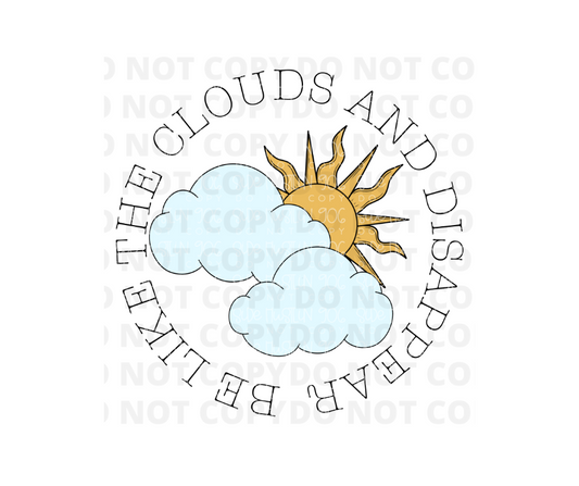 Be like the Clouds-Ready to Press Transfer