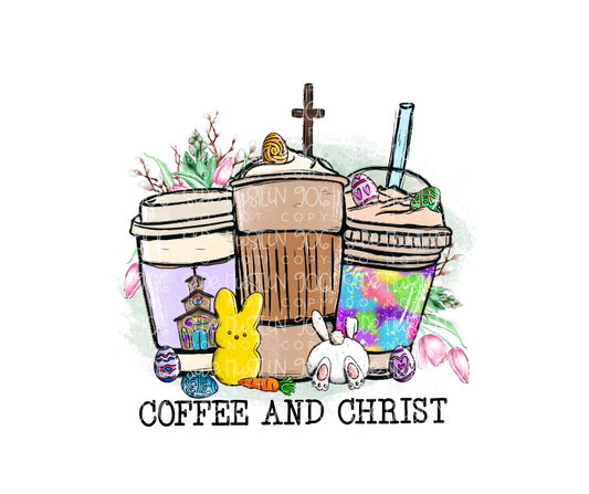 Coffee & Christ-Ready to Press Transfer