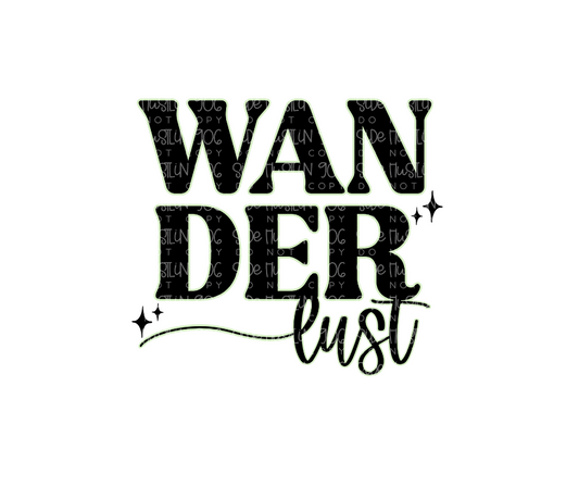 Wander Lust-Ready to Press Transfer