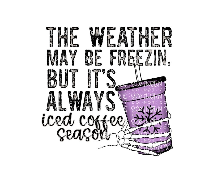 Always Iced Coffee Season-Ready to Press Transfer