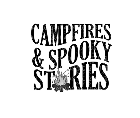 Campfires & Spooky Stories-Ready to Press Transfer