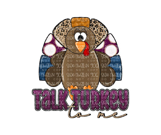 Talk turkey to Me-Ready to Press Transfer