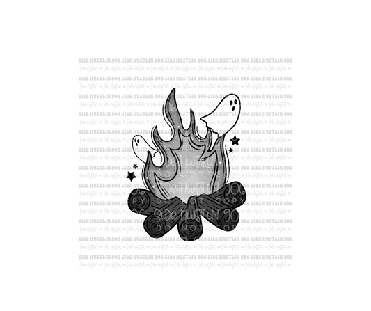 Campfires & Spooky Stories -Ready to Press Transfer
