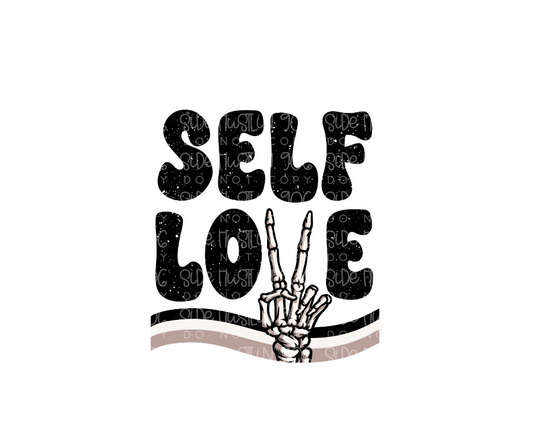 Self-Love skellie-Ready to Press Transfer