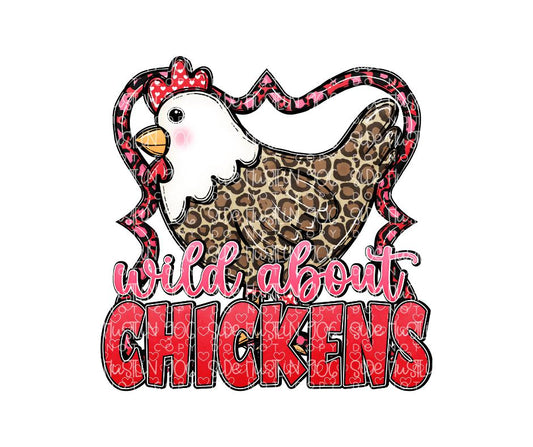 Wild about Chickens-Ready to Press Transfer