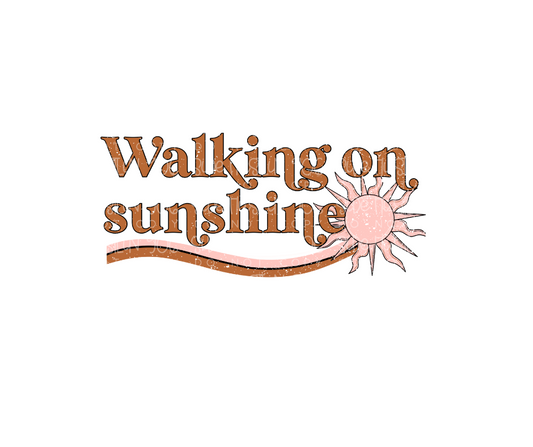 Walking on Sunshine-Ready to Press Transfer