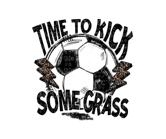 Kick some Grass-Ready to Press Transfer