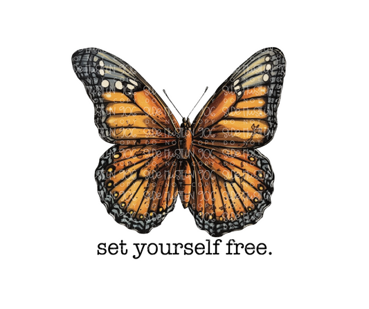 Set Yourself Free-Ready to Press Transfer