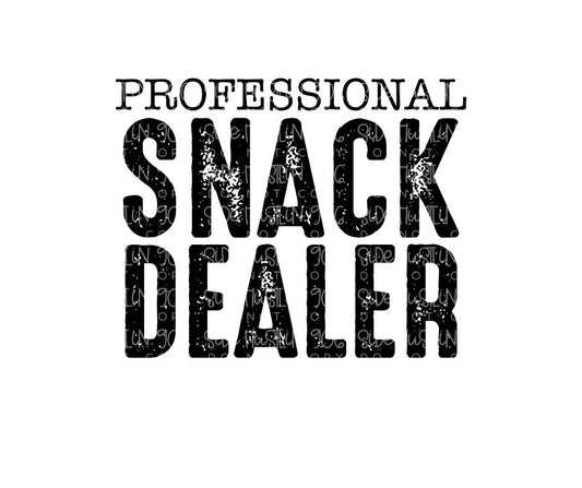 Professional Snack Dealer-Ready to Press Transfer