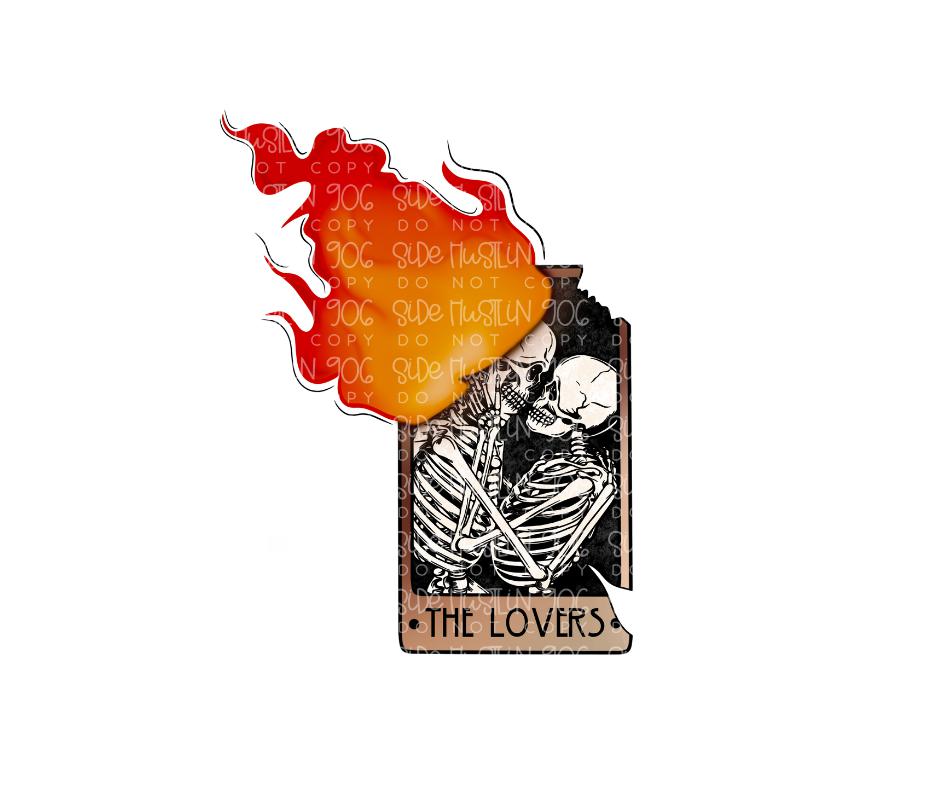 The Lovers card-Ready to Press Transfer