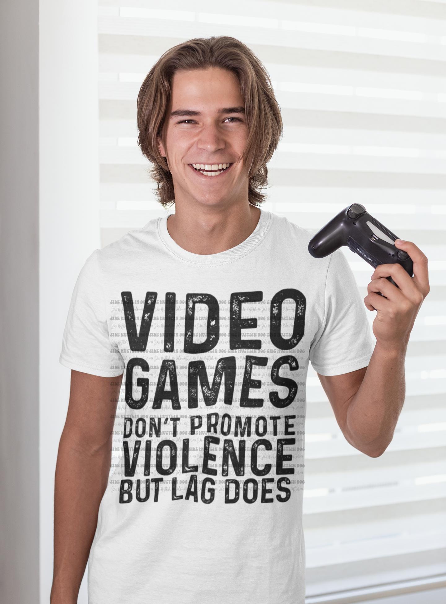 Video games don't Promote Violence Tee